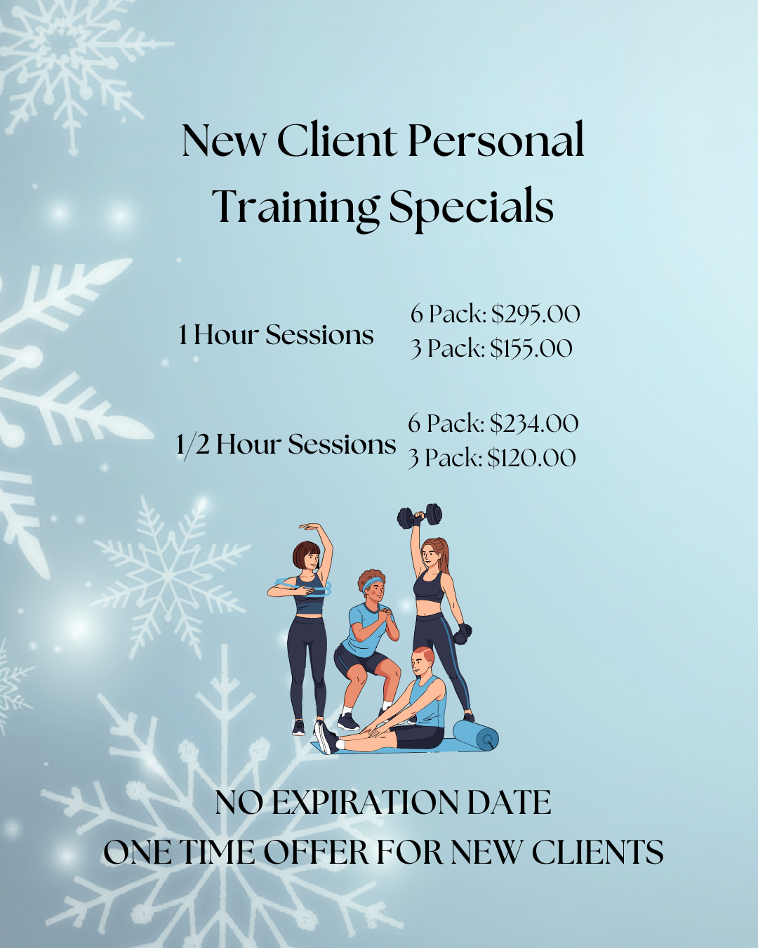 New Client Personal Training Specials