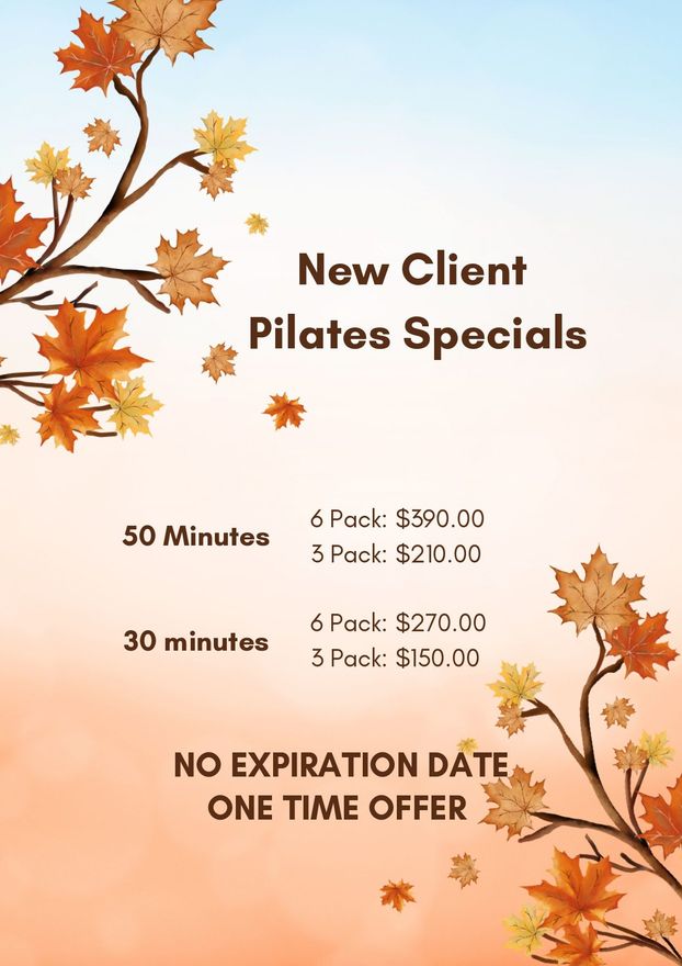 New Client Pilates Specials