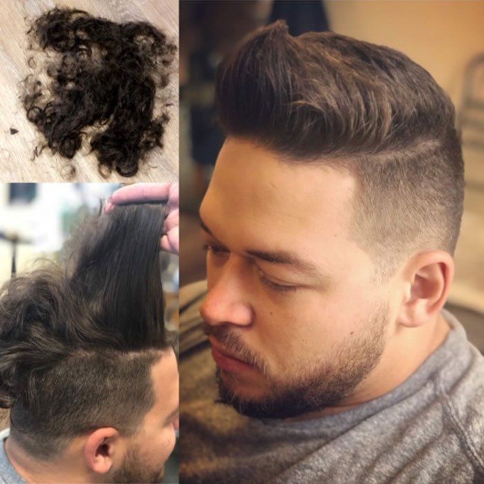 Men's hair cut