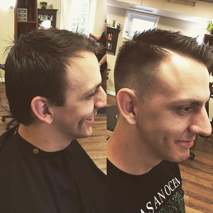 Men's hair cut