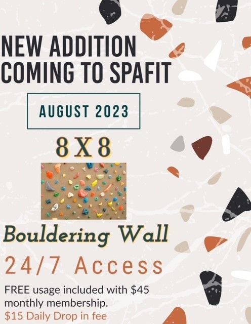 Bouldering Wall Flyer