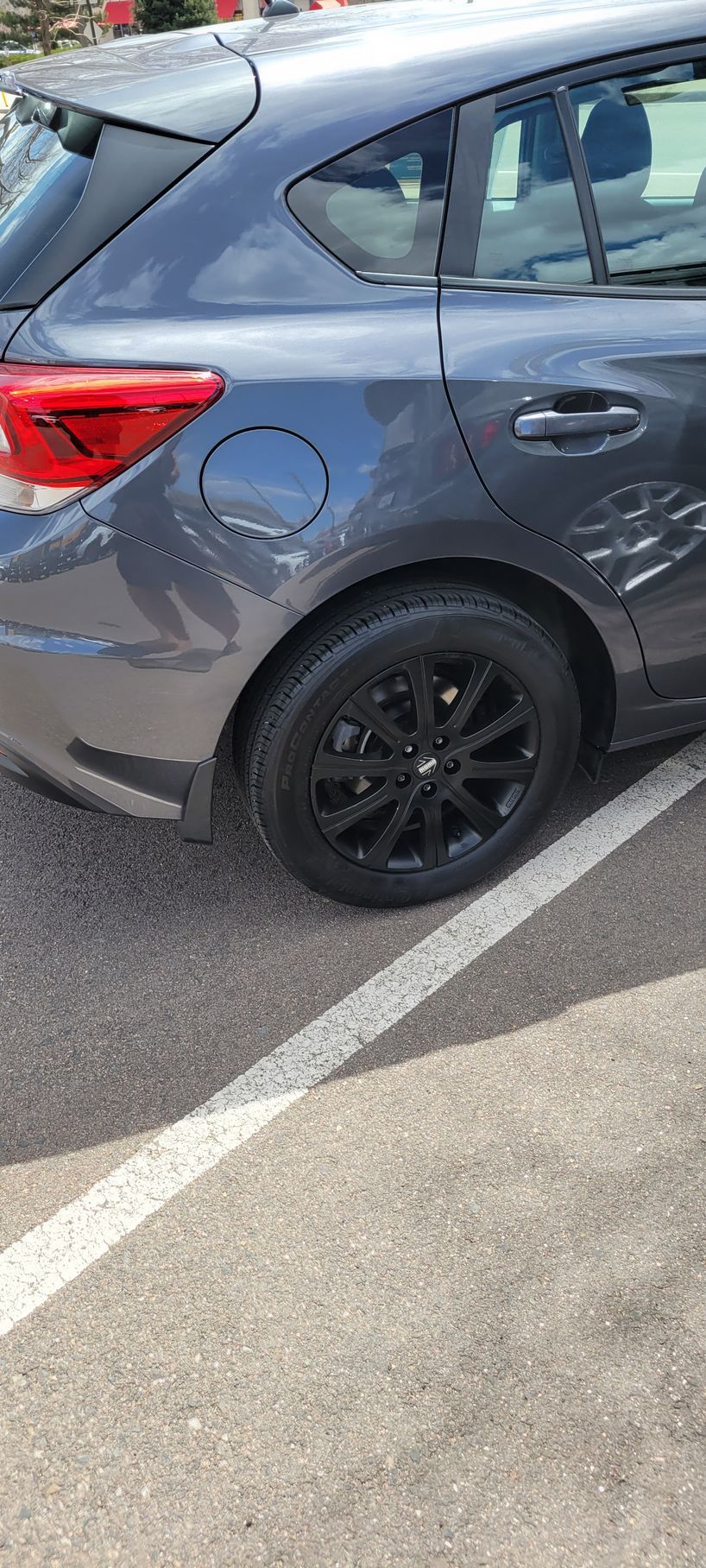 completed dent removal