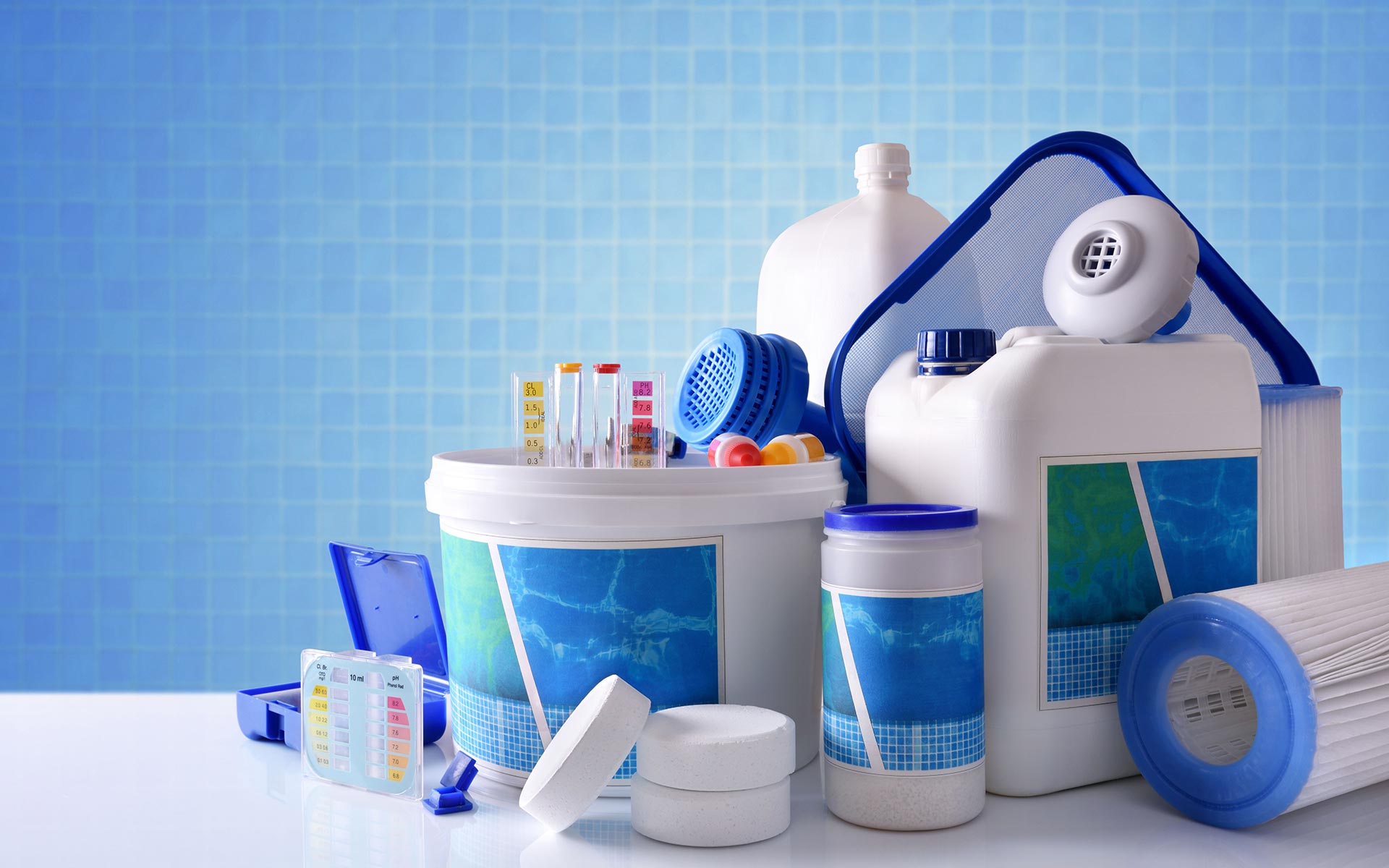 Water purification chemicals