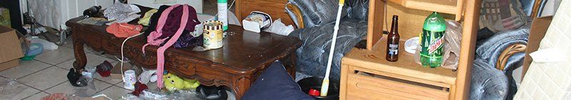 Room full of assorted junk