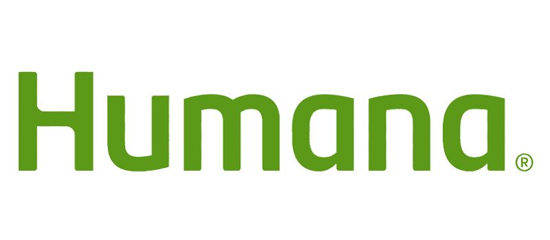 Humana logo in green text on a white background