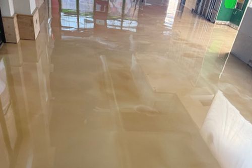 Triangle Superior Wallsystem and Epoxy
