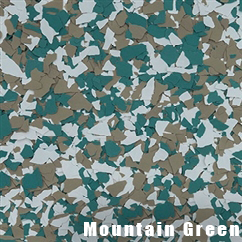 A close up of a mountain green camouflage pattern.