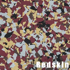 A close up of a redskin camouflage pattern