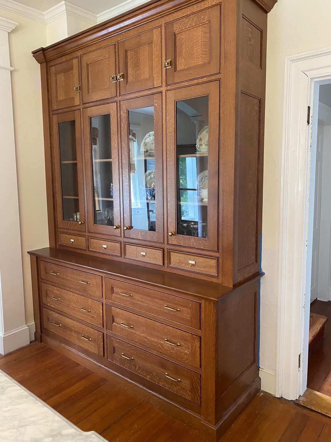 custom wood cabinetry 
