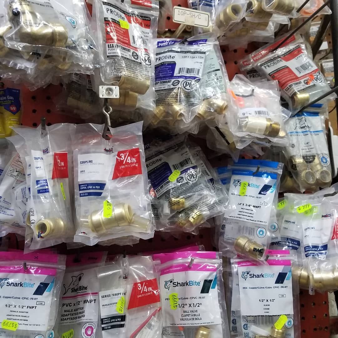 SharkBite plumbing fittings