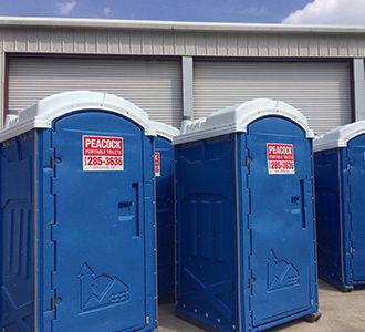 Portable toilets