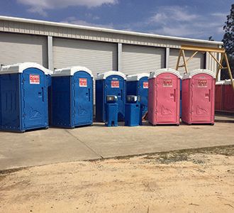 Portable toilets