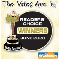 2023 Reader's Choice Award logo