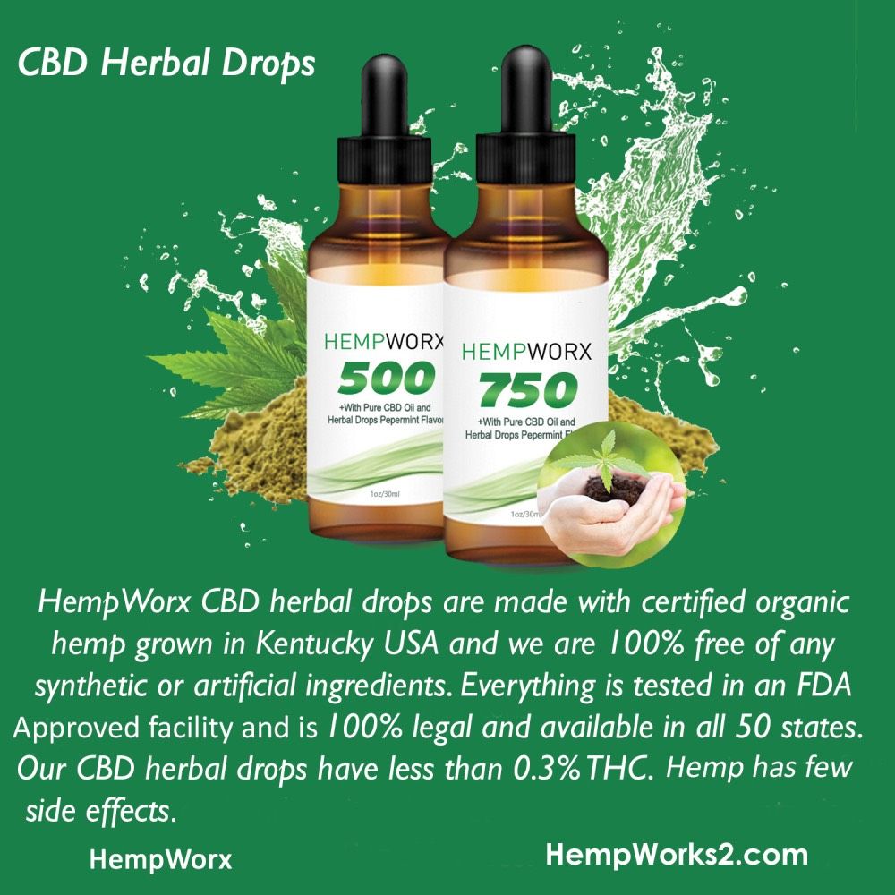 HempWorx CBD Herbal Drops
