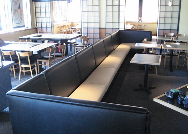 Restaurant couch