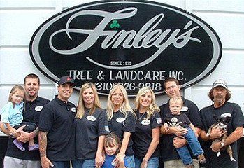 Finleys tree and landcare team
