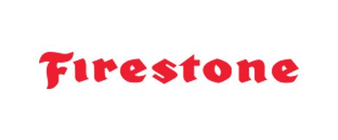 A red firestone logo on a white background.