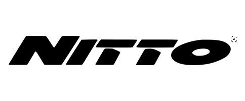 The nitto logo is black and white on a white background.