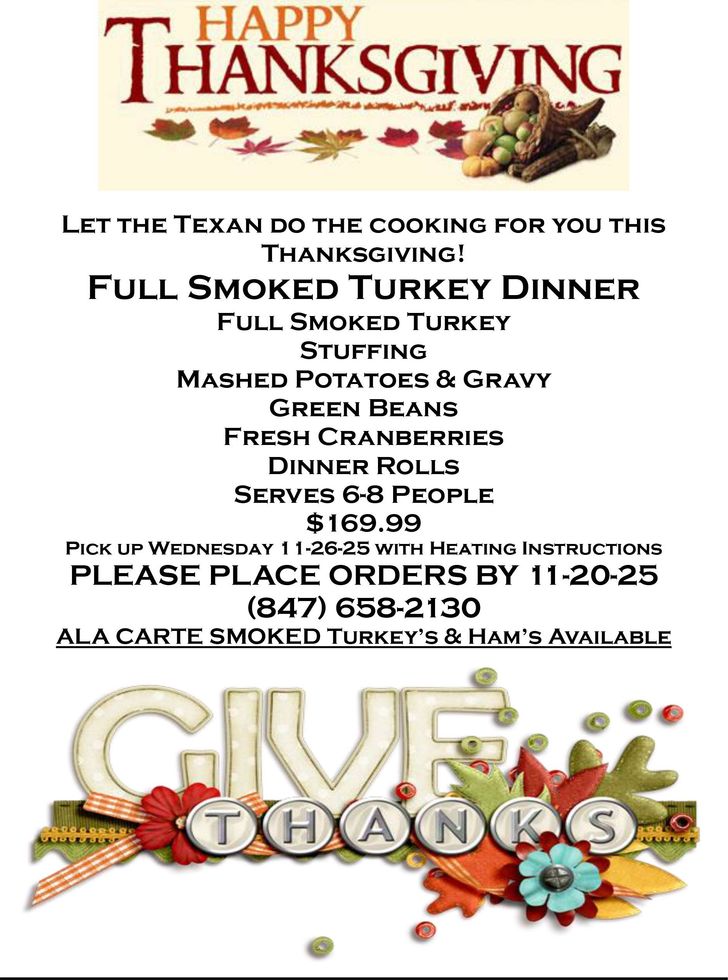 Thanksgiving flyer