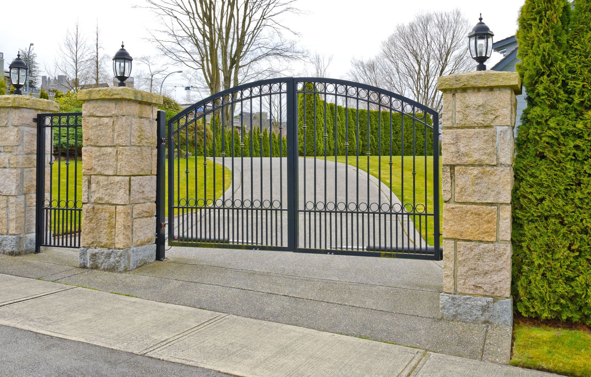 gate and entry system