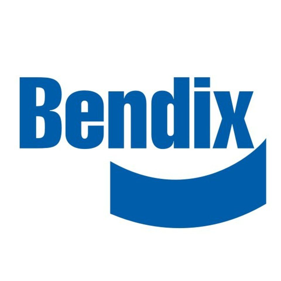 Bendix logo: blue text