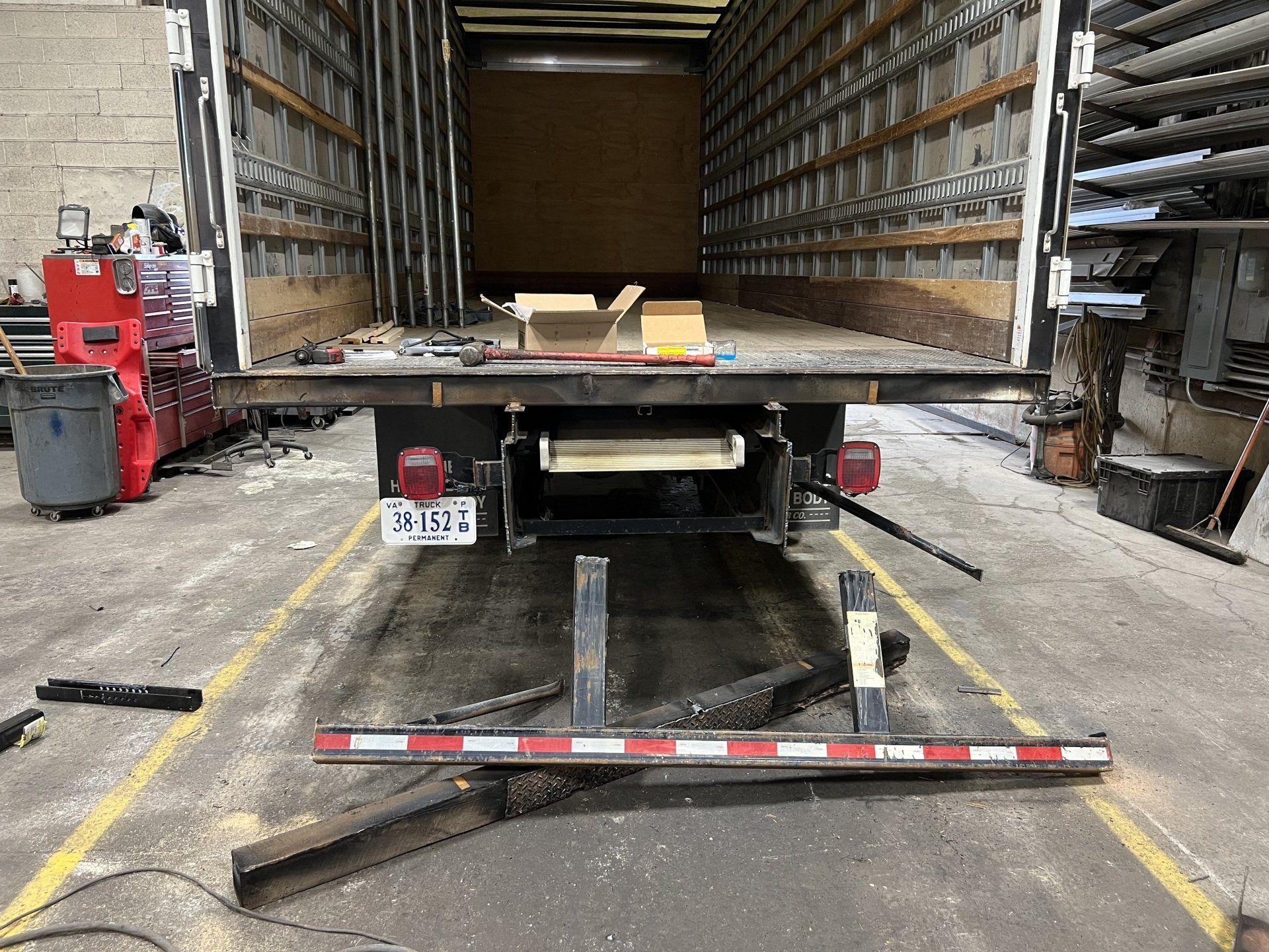 custom liftgate conversion back view