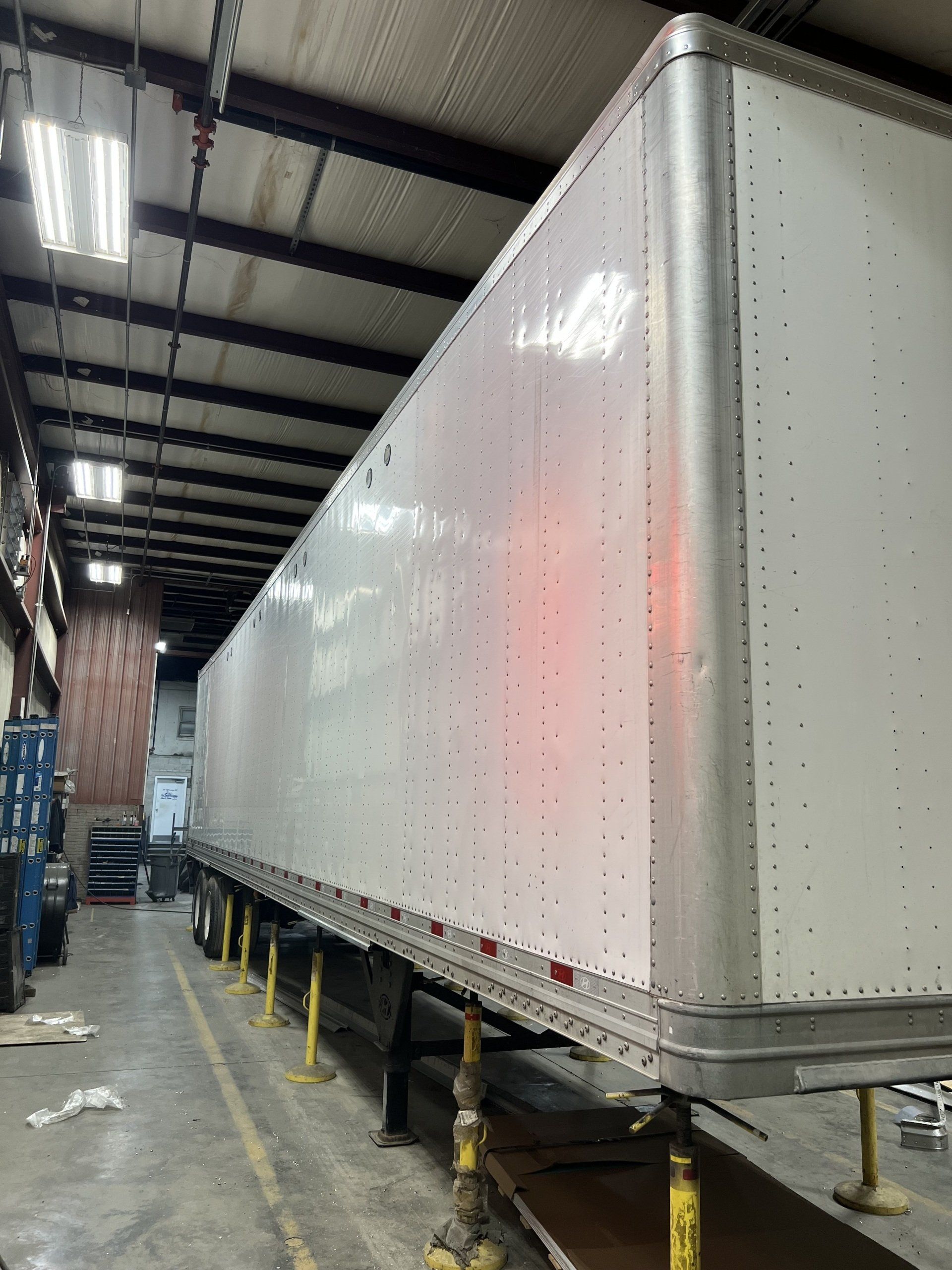 trailer overhaul occurring