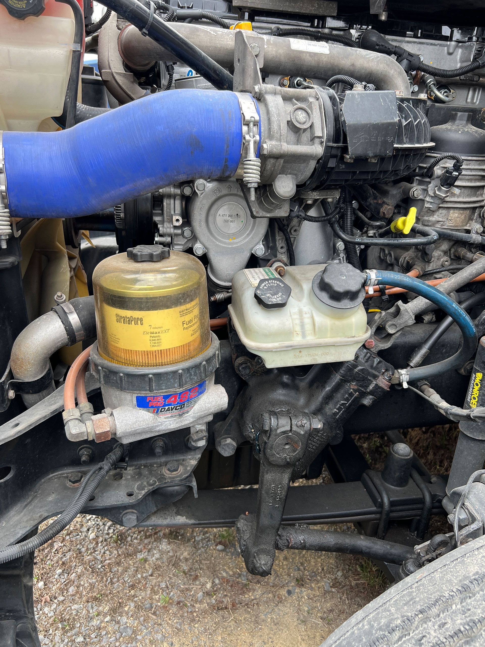 2015 Freightliner Cascadia engine