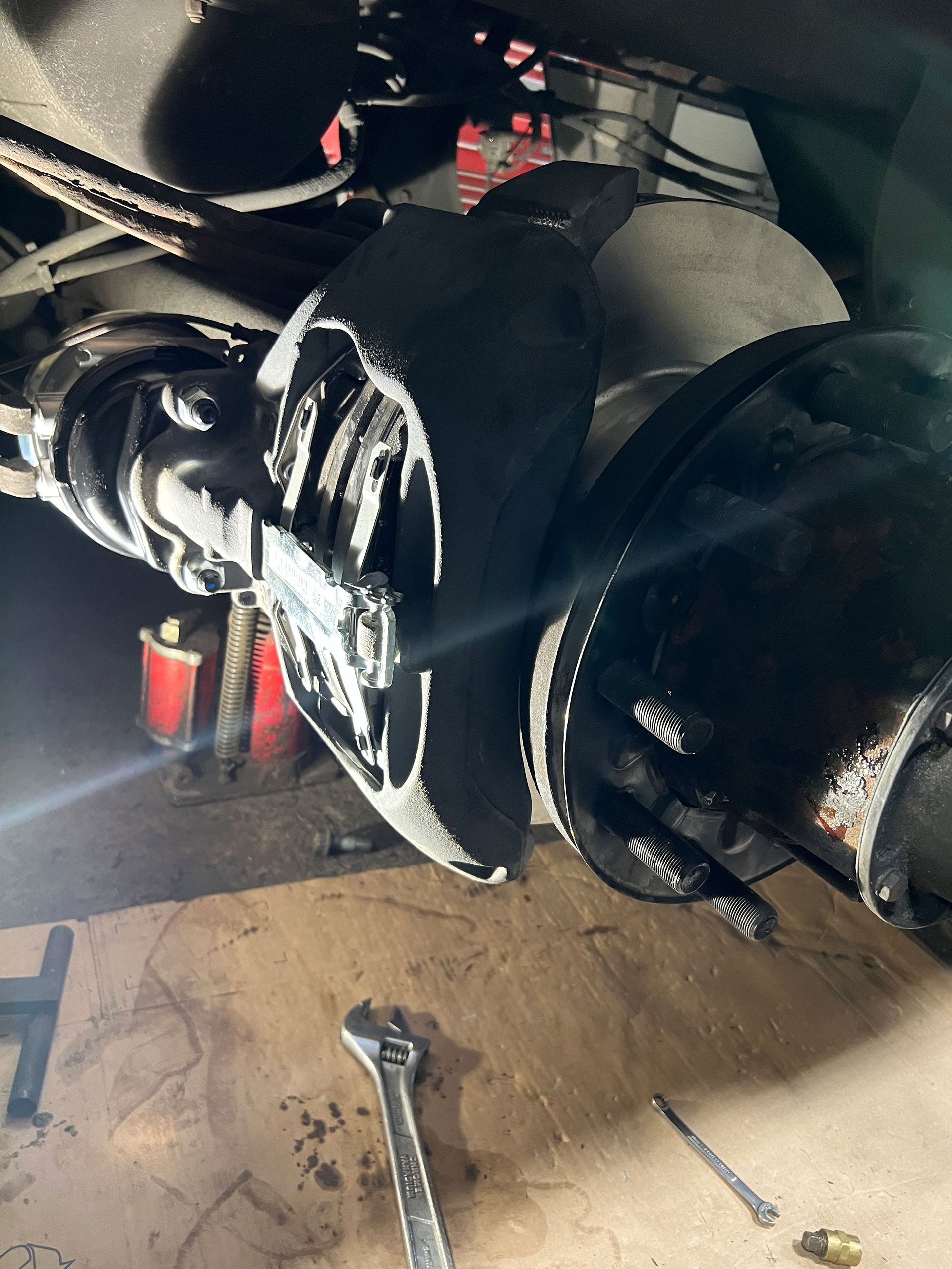 Disc brake job
