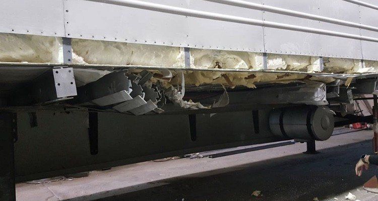 Reefer cross member/bottom rail repair