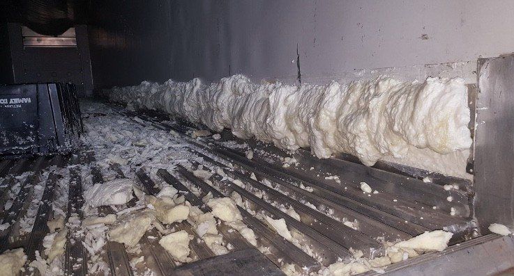 Reefer cross member/bottom rail repair