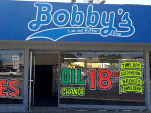 Bobby's shop