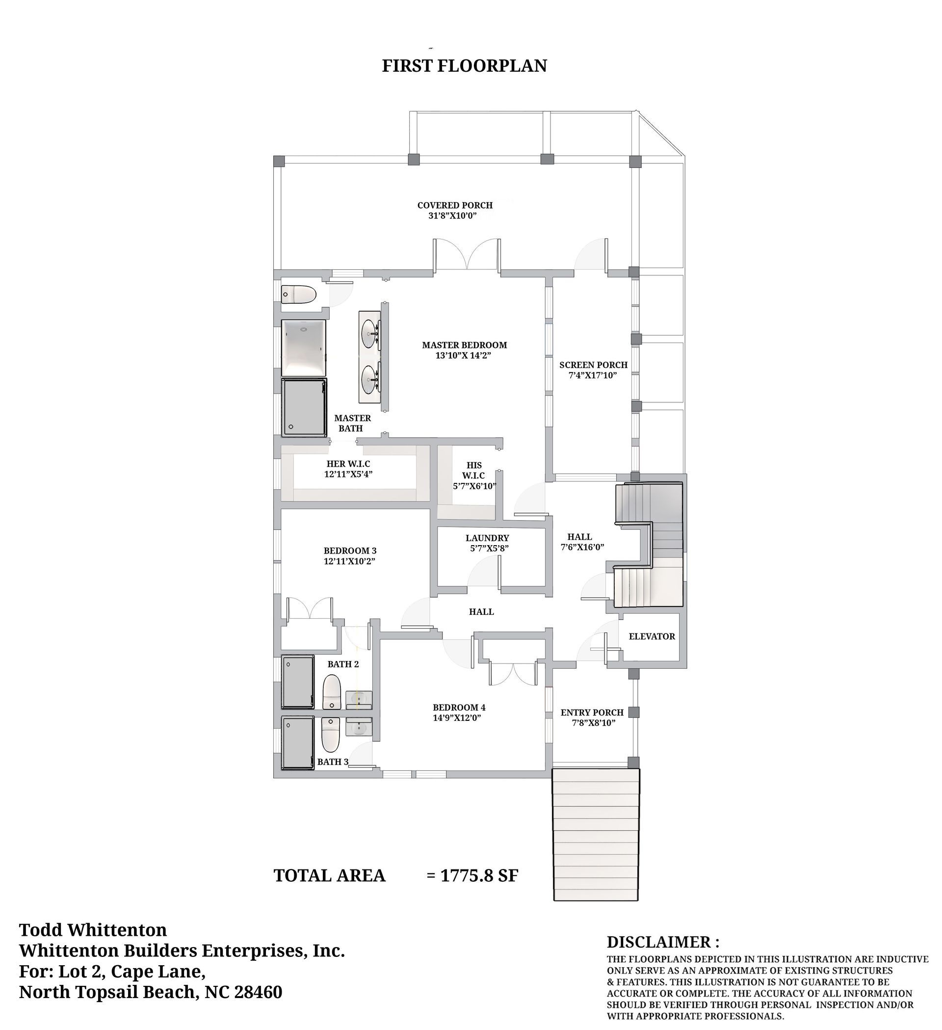 A black and white floor plan of a house