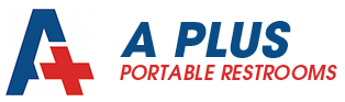 A Plus Portable Restrooms logo