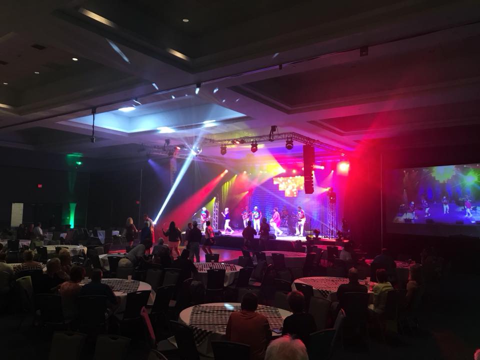 Lighting and video equipment