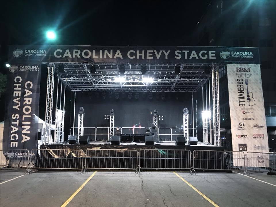 Lighting and video equipment