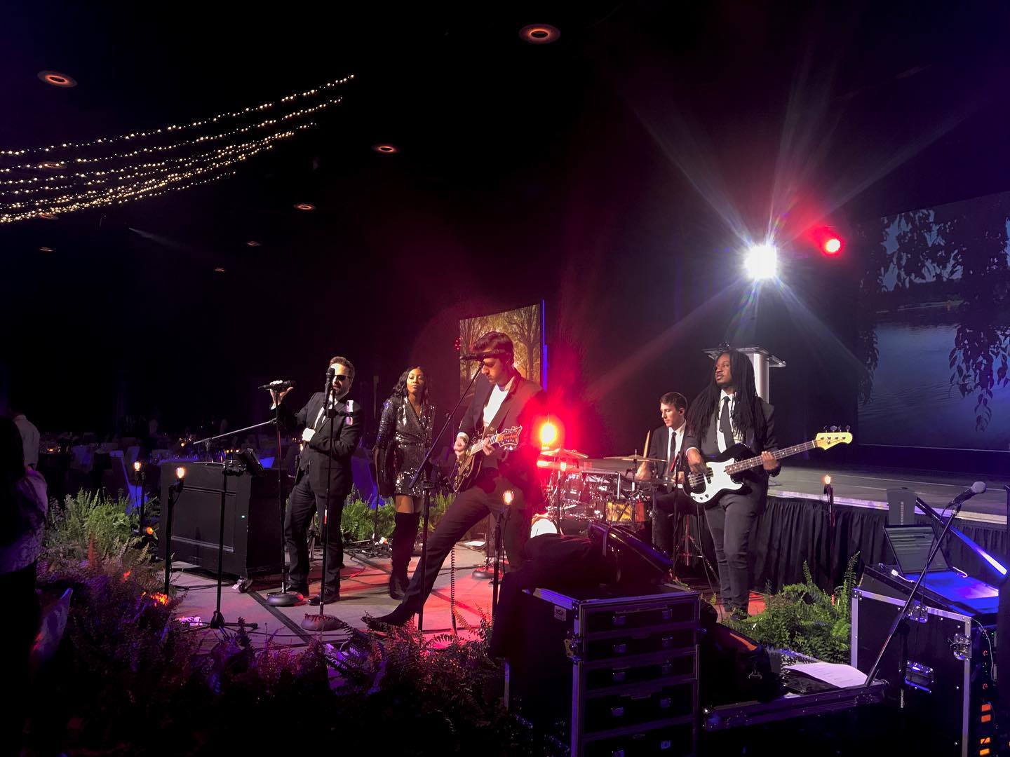 Lighting and video equipment