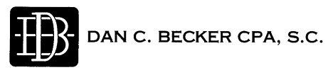 Dan C Becker CPA SC Logo