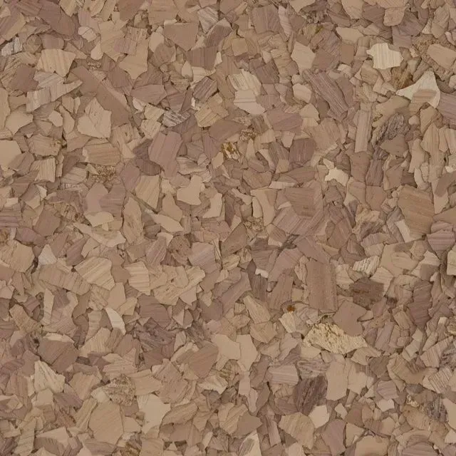 Close-up of tan and beige cork flakes filling the frame.