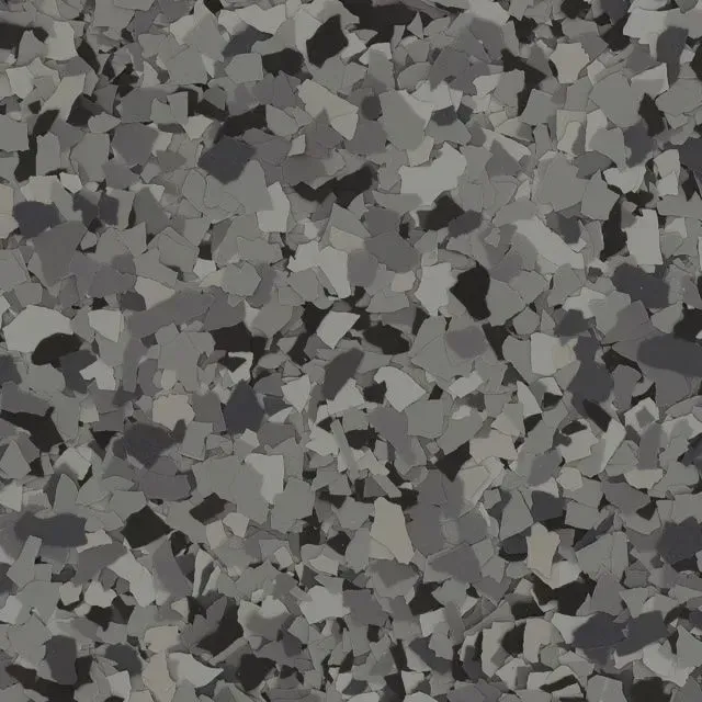 Gray and black camouflage-like pebble pattern filling the frame.