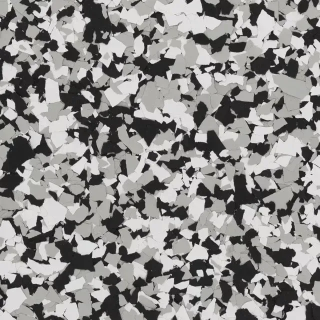 Black, white, and gray camouflage-like abstract pattern.
