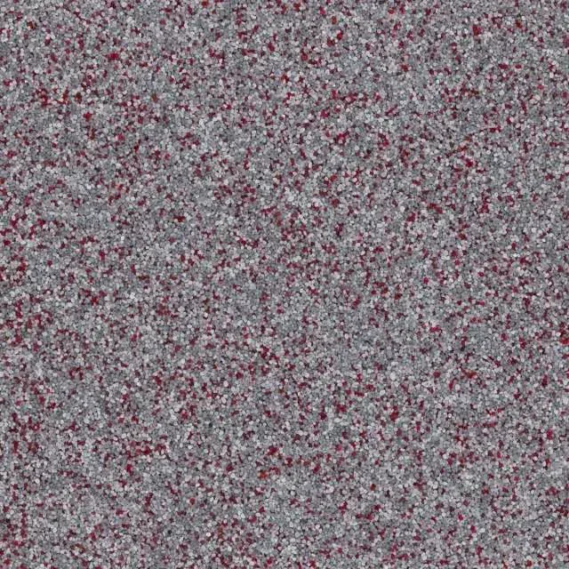 Abstract gray and red speckled texture pattern.
