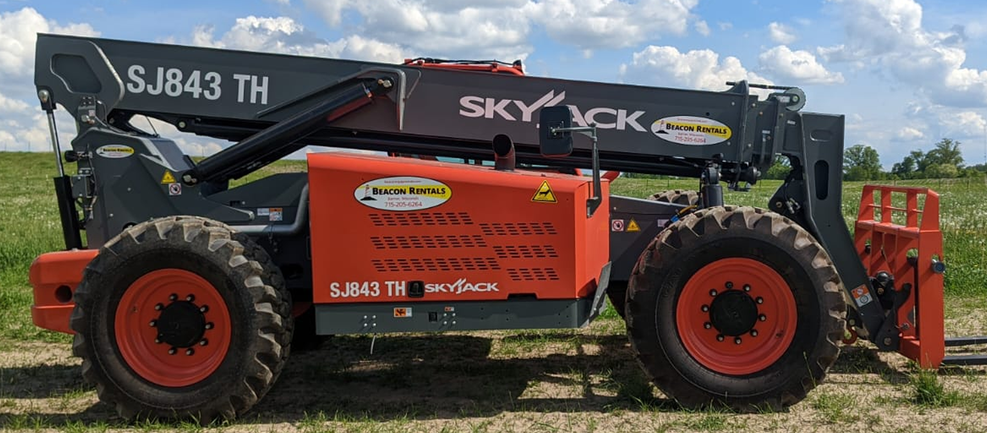 Telehandler machine #2