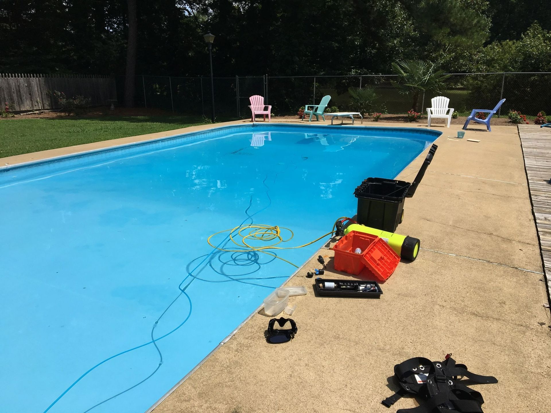 Swimming pool services
