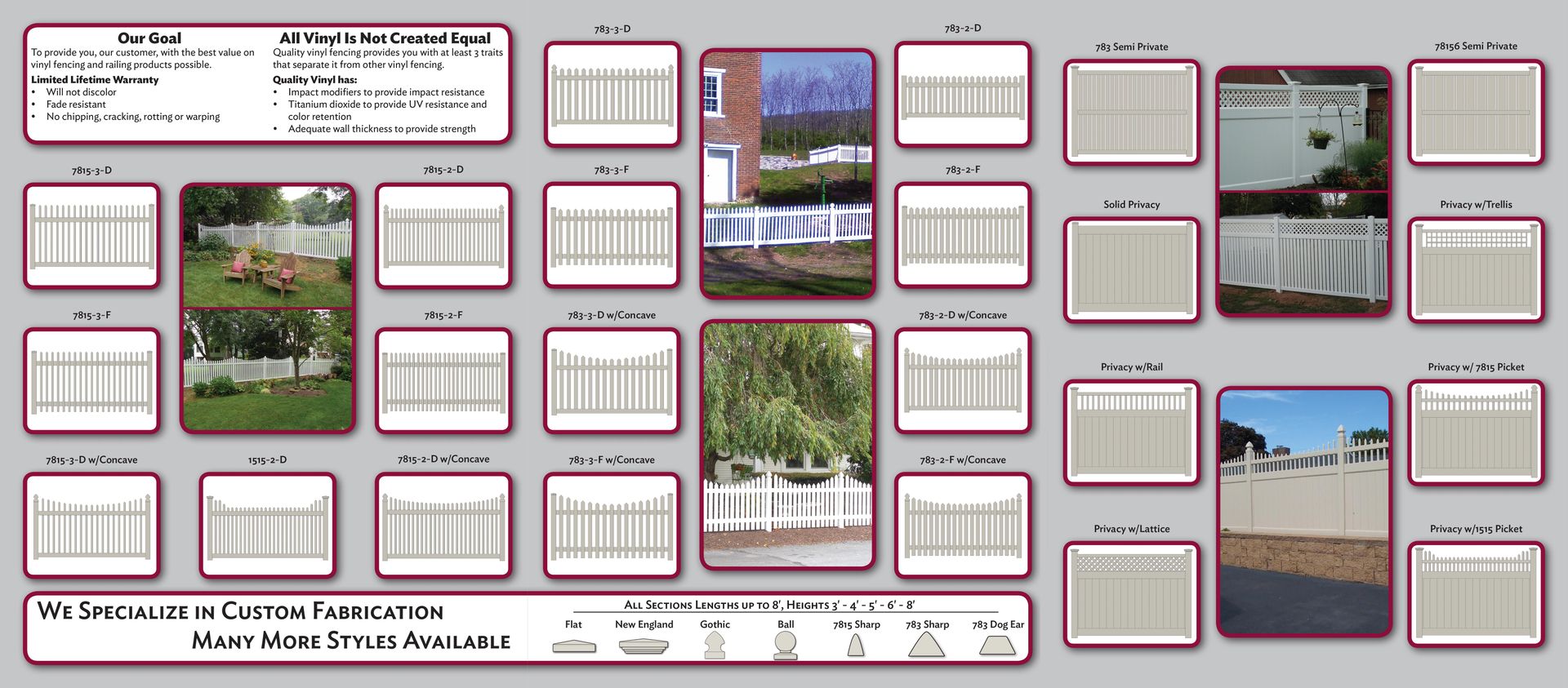 Custom Fence Fabrication