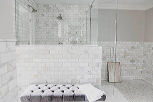Tiles shower room