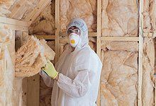 Attic foam insulation