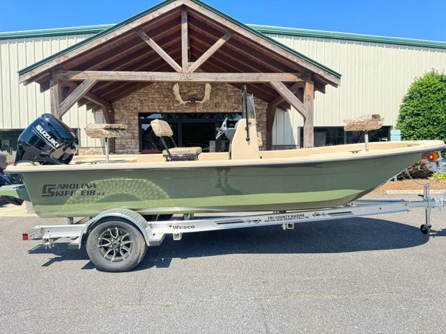 2026 Carolina Skiff E18 JVX CC w/ Suzuki 75; $Call for Pricing$, Full Boat + Motor Factory Waranty