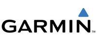Garmin logo in black text with a small blue triangle above the final letters