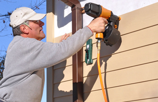 Siding installation